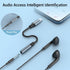 YGKSAA 2pcs 3.5mm S20+/S21 iPhone15 16 17, USB C to Female Headphone Jack Adapter, Upgrade Metal Case, Compatible