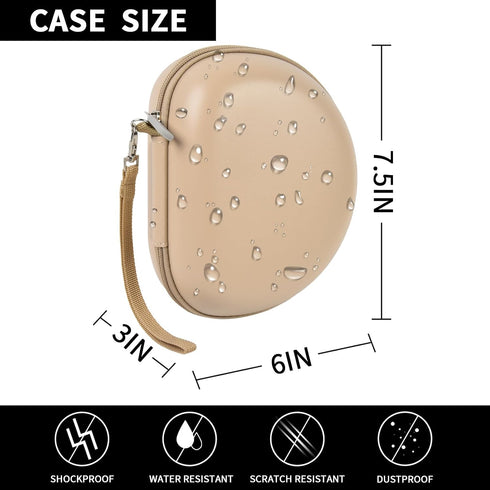 Headphone Case for TOZO HT2, Picun P26, Beats Studio Pro, Beats Solo3, Extra Large Foldable Bluetooth Wireless Headset
