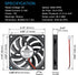 Gdstime DC 5V Brushless Cooling Fan, 80mm x 80mm x 10mm, 2PIN
