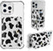 M-Plateau Phone Card Holder, Stick On Leather Phone Wallet with Snap Closure for iPhone 14 Case and Most Smartphones