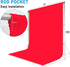LYLYCTY 7X10 Red Backdrop for Photoshoot, Professional Photo Backdrop Background Curtain for Product Photography