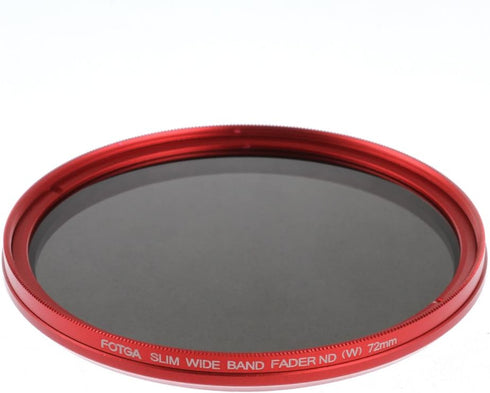 Fotga 72mm ND2 to ND400 Slim Fader Variable Adjustable Camera Lens ND Filter Neutral Density Optial Glass