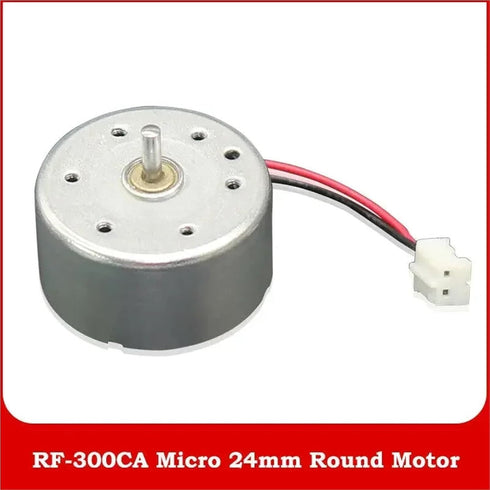 AYEXNSW RF-300CA 3V 5V 6V 12000RPM 1Pcs Mini Solar Power Motor DC High Speed Round Engine for Toy Car Boat Model