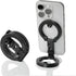 Amlanpin Dual Magnetic Phone Holder, 1/4" Screw Tripod Mount, Gym Magnetic Phone Stand