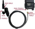 Anteenna TW-MB-WCMS TW-MB-WCM Window Clip Mounts for Handheld Antenna Two Way Radio Accessories Car Mounts Bracket The