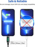 AICase 4FT USB C to Lightning Cable with LED Display, compatible with iPhone 13, 12, 11, AirPods Pro, supports Power