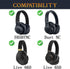 SOULWIT Cooling Gel Replacement Ear Pads for JBL E65 (E65BTNC)/Live 650 (650NC 650BTNC)/Live 660 (660NC 660BTNC)/Duet NC Over-Ear Headphones, Earpads Cushions with Softer High-Density Foam (Navy Blue)
