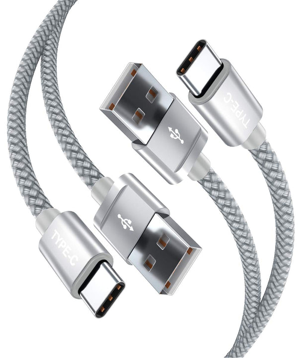 Basesailor 6.6FT USB Type C Charger Cable 2-Pack for iPhone 16 15 Pro Max, Samsung Galaxy S24 S23 S22, Google Pixel 8 7