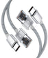 Basesailor 6.6FT USB Type C Charger Cable 2-Pack for iPhone 16 15 Pro Max, Samsung Galaxy S24 S23 S22, Google Pixel 8 7