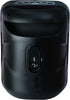 QFX PBX-126 TWS Bluetooth Portable Speaker - 10-Watt with 4” Woofer, FM Radio, LED Lights, AUX, USB, TF Input (Black)