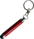 BoxWave Bullet Capacitive Stylus Pen for Apple Watch SE (44mm) - Mini Stylus with Keyring Loop (Ruby)