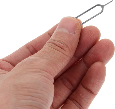 500pcs LALAFINA Sim Ejector Pin and Sim Tray Extraction Tool for Smartphones and Tablets