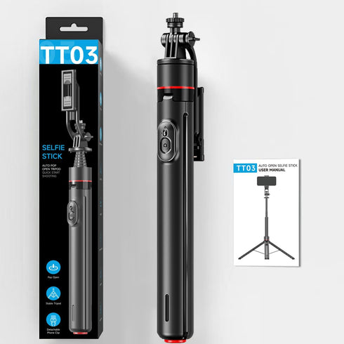 PEUJTEO 69-inch 3,pocket4,Phone Selfie Stick Tripod with Remote Control,Lightweight,Aluminum Alloy, Tripod