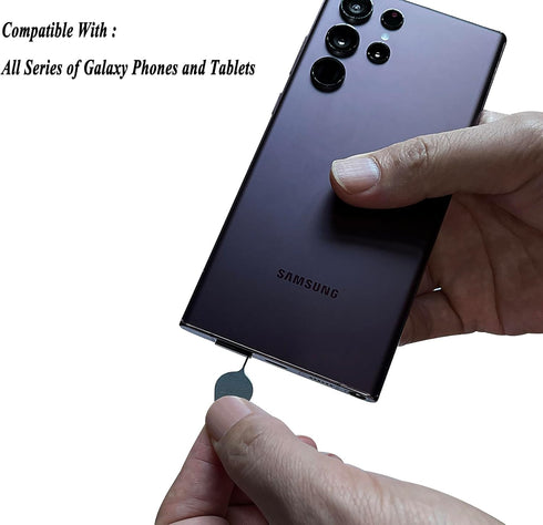 Eaglewireless 6Packs S8 S9 /S20/S20U/S21/Galaxy 9/Note 10/Note 20 Ultra/S22 S23 3 4 5 Sim Card Tray Opening Removal