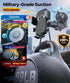 Osswe [2026 3-in-1 100lbs 360 Upgraded Car Phone Mount - Suction Force & Metal Spiral Hook Vent Clip - Military Grade
