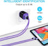 Fast Charger for Samsung Galaxy S24/S23/S23+/S22/S21/S21+/S21 Ultra/Note 20 Ultra/S20 FE 5G/S10, LG G9 Stylo 6/5, Type