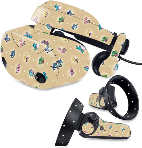 MightySkins Skin for Samsung Odyssey Plus VR - Cute Kittens, Durable Vinyl Decal Wrap Cover, Made in The USA
