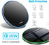 Wireless Charger • 30W Max Charging Pad • Compatible with Samsung Galaxy S23/S22/S21/S21 Ultra/S20/Note 20/10, Google