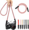 Eorefo Camera Strap Vintage 100cm Nylon Climbing Rope Camera Neck Shoulder Strap for