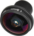 GEERYZHE 1.8mm 180 5MP 1/3inch 1/4inch Fisheye Lens Thread Wide Angle CCTV Camera Lens, HD for Surveillance, Compatible