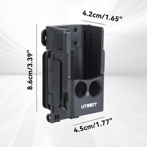 UTEBIT 3, Pocket3 180 Magnetic Mount Stand Compatible with DJI Osmo Pocket Upgraded Accessories Expansion Adapter