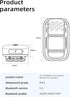 BYDGUMEI Wearable Bluetooth Speaker-miniWaterproof Speaker Cip Type - Buit-in Microphone forHands-Free Music and Call