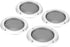 4pcs 2inch Car Speaker Grill Covers, Protective Decorative Audio Speaker Mesh Grille with ABS Plastic Frame