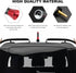 VCYOPN 1.43 Inch Car Short Antenna, Waterproof Carbon Fiber Auto Antenna Replacement Mast with Screws, Aluminum AM/FM