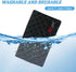 Sticky Dash Pad (4 Pack), Removable and Traceless Car Dashboard Mat with Heat Resistant, Non-Slip Gel Pad (5.9" x 3.5")