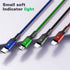 10ft 2Pack Multi Charging Cable - Fast 4 in 1 Braided USB Cable for iPhone, Type C, Micro USB, Samsung, LG, Tablets &