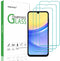 beukei 3 Pack Tempered Glass Screen Protector for Samsung Galaxy A15 5G, Touch Sensitive, Case Friendly, 9H Hardness