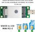 CY 3G/4G/5G Adapter Mini PCI-E Wireless WWAN to USB Adapter Card with SIM Card Slot Module Testing Tools for LTE