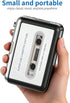 Gxyamen Cassette Cassette MP3 Tape Player Recorder, to Converter with Software, Compatible with Laptops and Personal