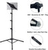 Raking 360 Pro12.9, 9.5-14.5 Inch Ipad Tripod Stand, Height Adjustable iPad Stand Floor, Tablet Holder Stand