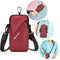 Prime Comfort Cell Phone Holder, Small Crossbody Shoulder Holsters Bag with Arm Band, Fits