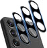 DEERLAMN 3-Pack Samsung Galaxy S24+ Plus Camera Lens Protector, 9H Hardness Anti Scratch Tempered Glass (Black)