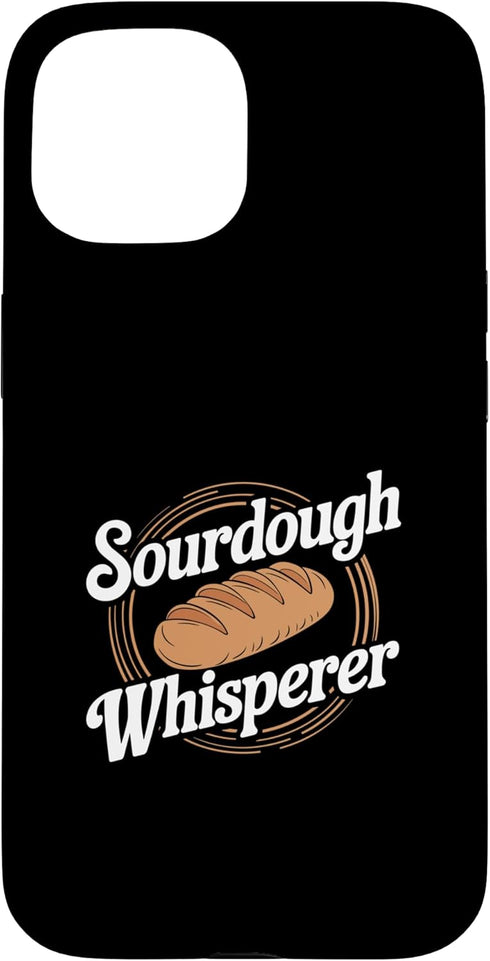 Sourdough Bread Baking Funny Baker Bread Making JM Sourdough Whisperer Sourdough Bread Baking Bakery Case for iPhone 15