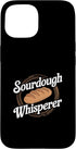 Sourdough Bread Baking Funny Baker Bread Making JM Sourdough Whisperer Sourdough Bread Baking Bakery Case for iPhone 15