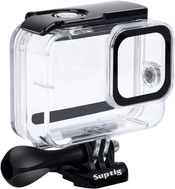 Suptig Waterproof Underwater Dive Housing Case for GoPro Hero 8 Black, 196ft (60 Meters) Protective Case