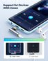 USB C to 3.5mm Audio Adapter, USB Type C to 3.5mm Female Headphone Jack Dongle Aux Adapter DAC Stereo HiFi Right Angle