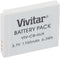 Vivitar NB-6L / NB-6LH Ultra High Capacity 1700mAh Li-ion Replacement Battery for Canon Digital Cameras