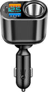 USB C Car Charger, Cigarette Lighter Dual USB Type C PD 30W & QC3.0 Fast Charger Adapter for iPhone 15 Pro Max Plus 14
