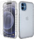 Diverbox Heavy Duty iPhone 12 Case (Turquoise) with Shockproof, Dropproof, and Tempered Glass Screen Protector.