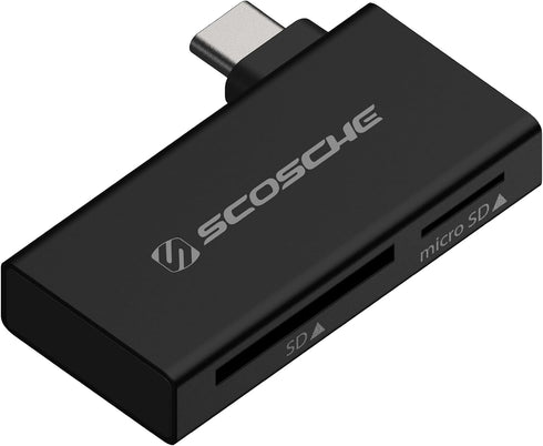 Scosche MCRA2 Dual Slot Memory Card Adapter for SD/Micro SD, SDHC, SDXC
