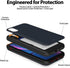 GOOSPERY Magnetic Secure Bumper Case Compatible with iPhone Xs / X, Card Holder Wallet Case with Easy Magnet Closure