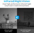 Video Call Security Camera Indoor, Nanny Camera Baby Monitor, 2-Way Video Call, 1080P 2.8 inch HD Screen