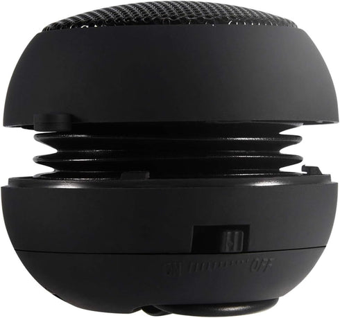 Zerone 3.5mm 180mah MP3 Mini Speaker, Portable Plug in Speaker with Aux Audio Input Built-in Battery for Laptop