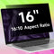 16 Inch 16:10 Laptop Privacy Screen Filter, Anti Blue Light Glare &