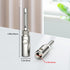 Viborg 8PCS Silver Plated Speaker Banana Plugs, Screw Locking 4MM HiFi Connectors for Speaker Wire, Home Theater,