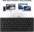 Heayzoki Wired Mini Japanese Keyboard, USB Interface, Desktop Mute Ultra-Thin 78 Key Computer Supplies, Black